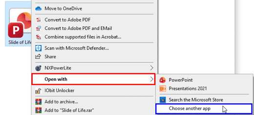 Repair File Associations in Windows 10
