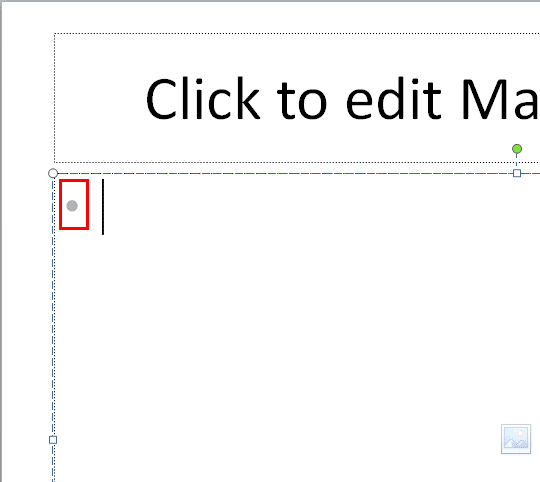 Bullet within Picture placeholder Bullet within Picture placeholder