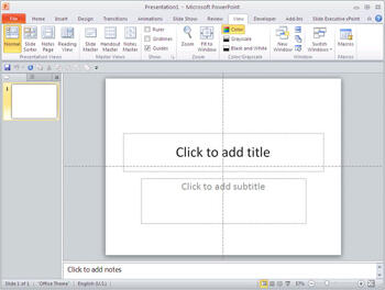 Learn PowerPoint 2010: Guides