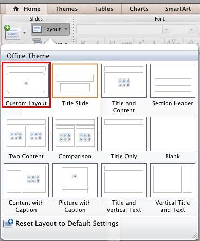 New Slide Layout with the Picture placeholder newly added and edited New Slide Layout with the Picture placeholder newly added and edited