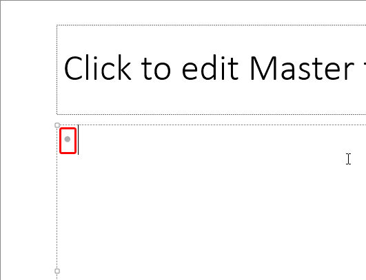Bullet within Picture placeholder