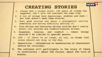 Learning About Creating Stories From Cinema