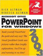 Visual Quickstart Guide: Microsoft Office PowerPoint 2003