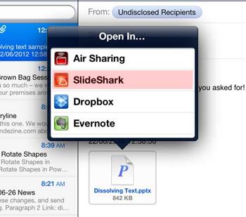 SlideShark and iPad 1