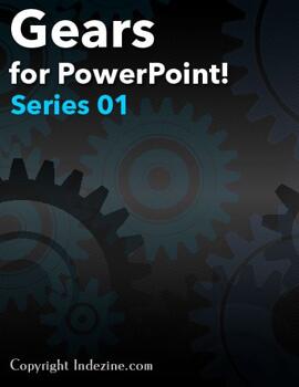 Gear Graphics for PowerPoint - Series 1 of 5