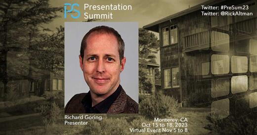 Presentation Summit 2023: Conversation with Richard Goring
