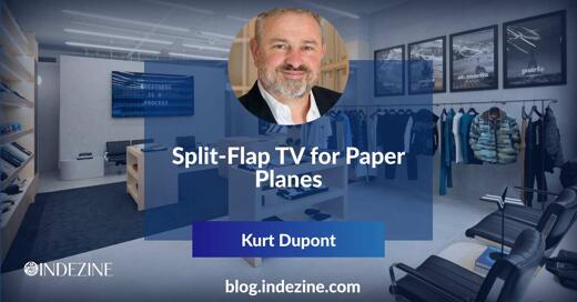 Split-Flap TV for Paper Planes: Conversation with Kurt Dupont