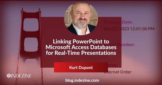 Linking PowerPoint to Microsoft Access Databases for Real-Time Presentations