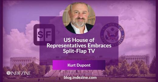 US House of Representatives Embraces Split-Flap TV: Conversation with Kurt Dupont
