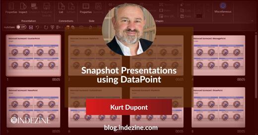Snapshot Presentations using DataPoint