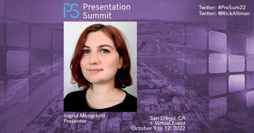 Presentation Summit 2022: Conversation with Ingrid Mengdehl