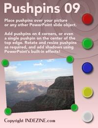 Pushpins for PowerPoint