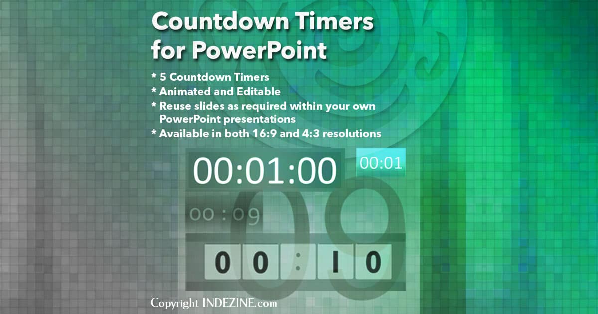 countdown timers for presentations