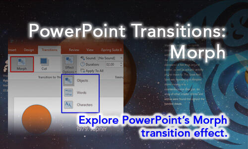 PowerPoint Transitions: Morph