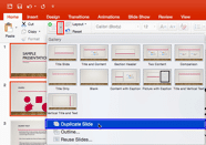 Duplicate Slides In PowerPoint 2016 For Mac