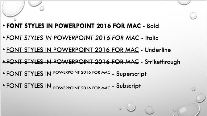 import styles in word mac 2016