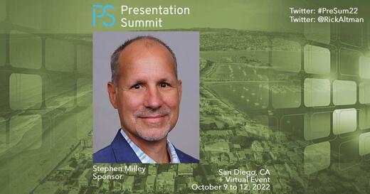 Presentation Summit 2022: Conversation with Stephen Milley
