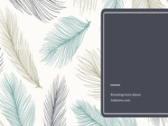Feathered PowerPoint Theme And Template