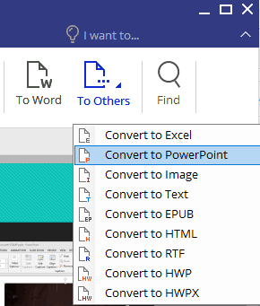 Convert PDF to PowerPoint with PDFelement 6 Pro