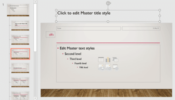 Hiding Slide Titles in PowerPoint