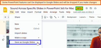 How to Open a PowerPoint Presentation in Google Slides?