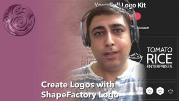 Create a Logo with ShapeFactory Logo