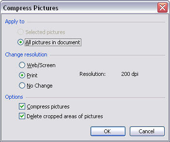 Compressing Pictures in PowerPoint - 1 of 2
