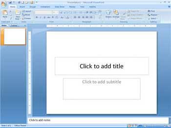 Blank PowerPoint slide Blank PowerPoint slide