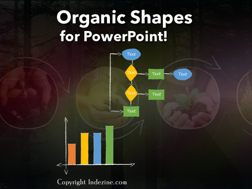 Organic Shapes with Brush Edges