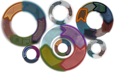 Concept Slides: Arrow Circles