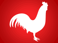 PowerPoint Shapes: Rooster Designs