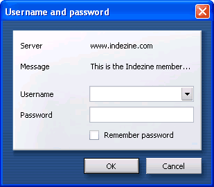 Enter your login and password here