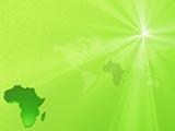 African Union Map PowerPoint Templates
