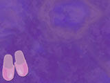 Female Slippers PowerPoint Templates