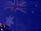 Australia Flag PowerPoint Templates