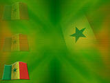 Senegal Flag PowerPoint Templates