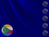 Comoros Flag PowerPoint Templates