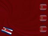 Costa Rica Flag PowerPoint Templates