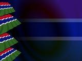 Gambia Flag PowerPoint Templates