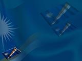Marshall Islands Flag PowerPoint Templates