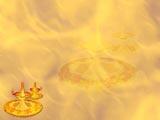 Diya - Deepam PowerPoint Templates