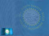 South Dakota Flag PowerPoint Templates