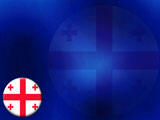 Georgia Flag PowerPoint Templates