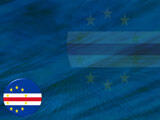 Cape Verde Flag PowerPoint Templates