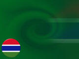 Gambia Flag PowerPoint Templates