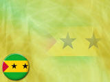 São Tomé and Príncipe Flag PowerPoint Templates