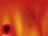 Albania Flag PowerPoint Templates