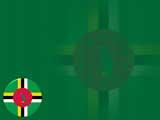 Dominica Flag PowerPoint Templates