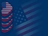 Americana Heart PowerPoint Templates