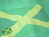 Jamaica Flag PowerPoint Templates